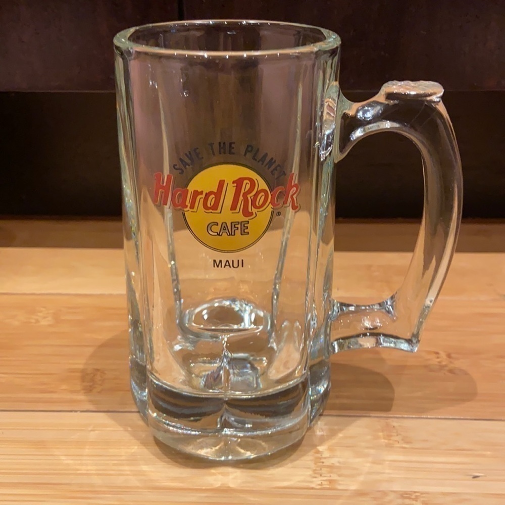VINTAGE Hard Rock Cafe Maui Beer Mug